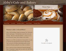 Tablet Screenshot of abbyscafe.net